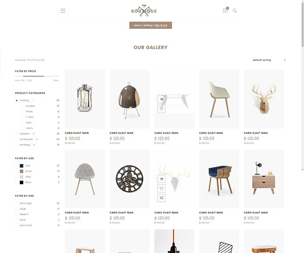 Shop - Sidebar